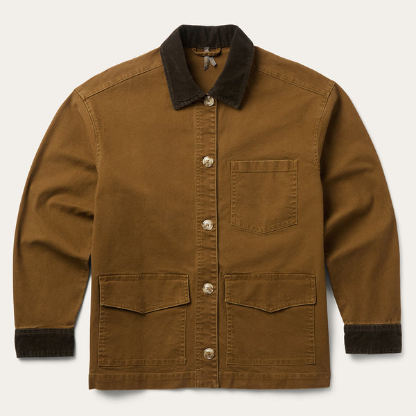 stetson Corduroy Collar Canvas Barn Jacket