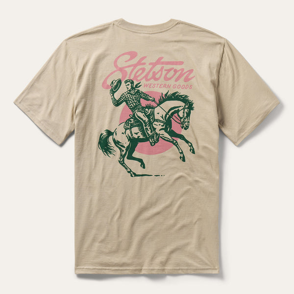stetson Cowboy Hat Tip Graphic Tee