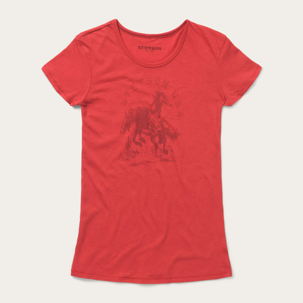 stetson Cowgirl Graphic Tee