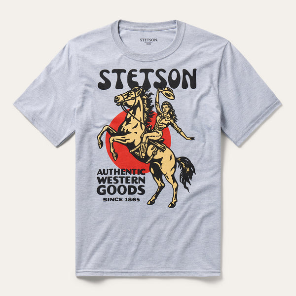 stetson Cowgirl Hat Tip Graphic Tee
