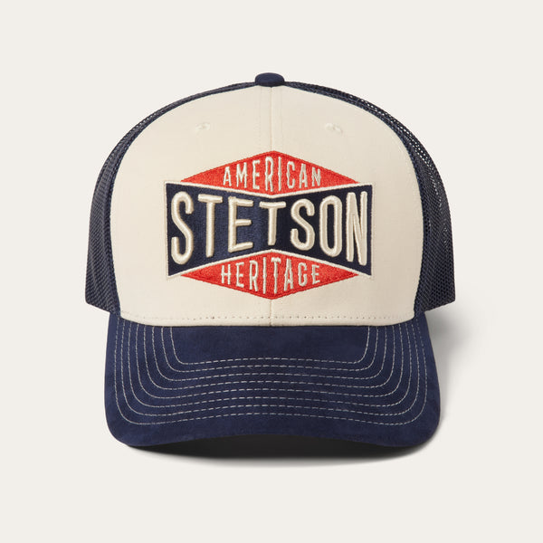 stetson Cream American Heritage Trucker Cap