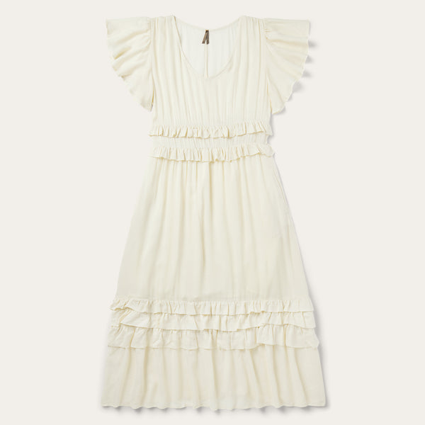 stetson Cream Herringbone Dress