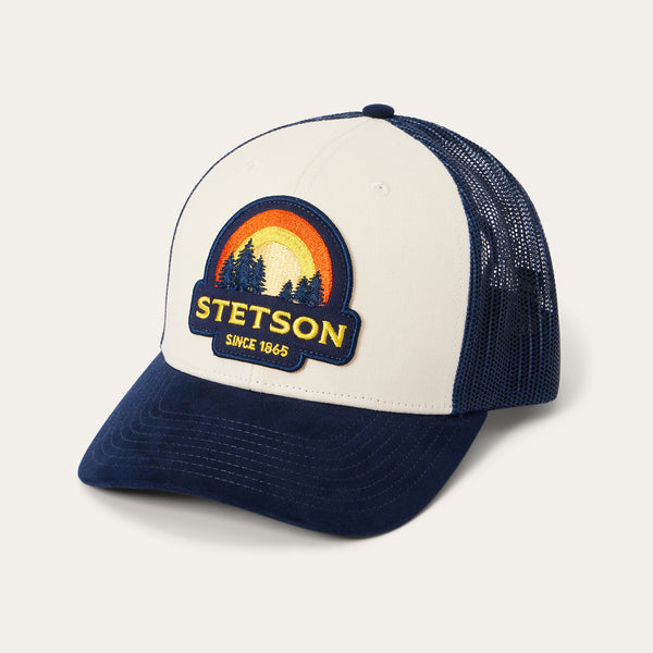 Stetson Cream Sunset Trucker Cap