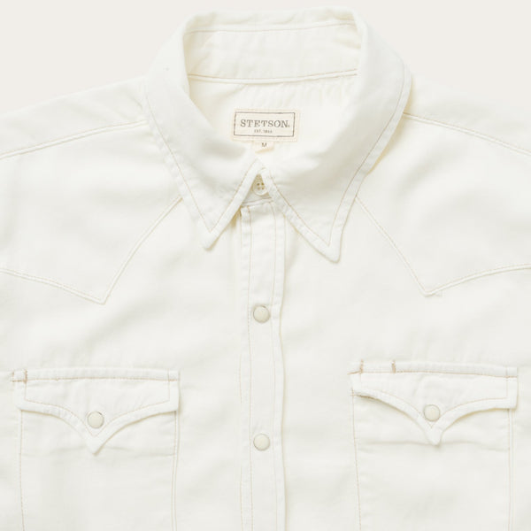 Stetson Cream Twill Shirt