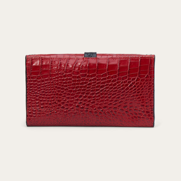 Stetson Croco Embossed Clutch Wallet