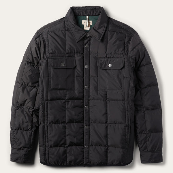 stetson Crushable Black Parachute Jacket