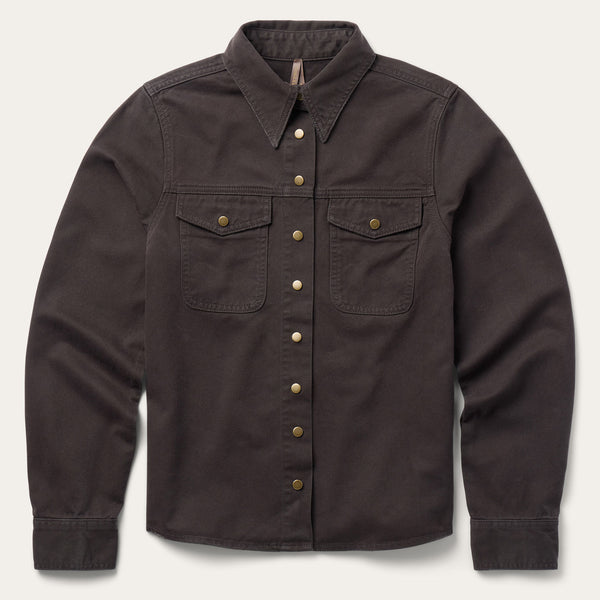 Stetson Desert Scene Embroidered Western Shirt