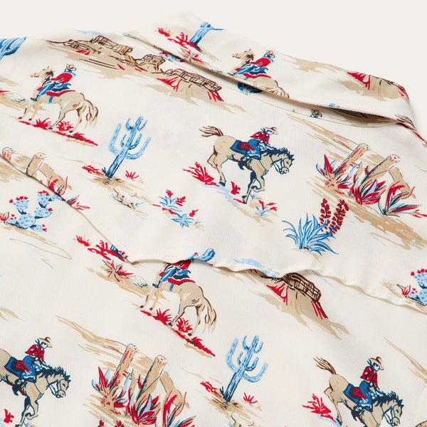 Stetson Desert Trail Print Western Shirt