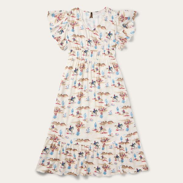 stetson Desert Trails Print Prairie Dress
