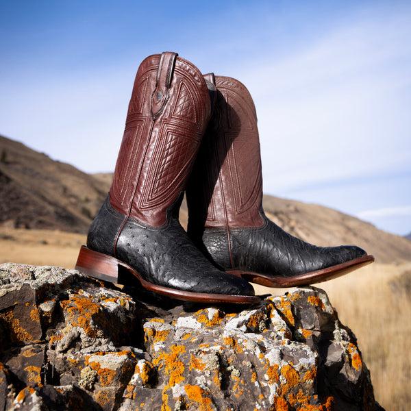 Stetson Dillon Ostrich Boots