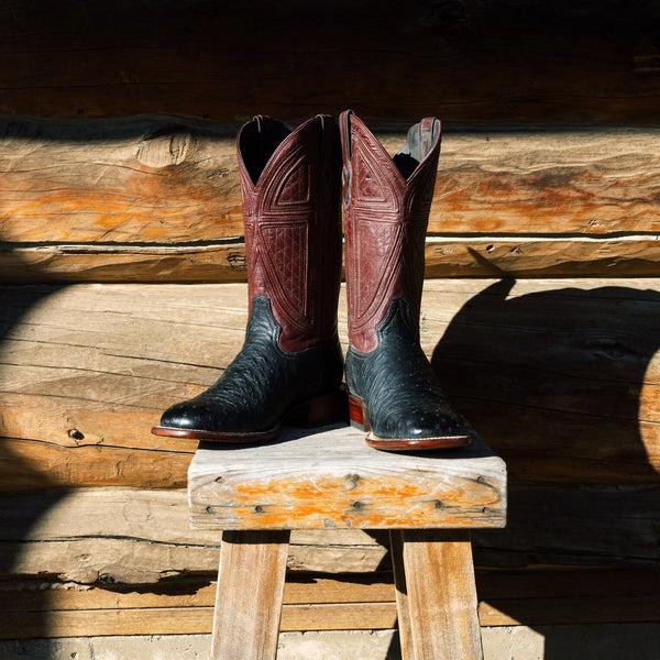 Stetson Dillon Ostrich Boots