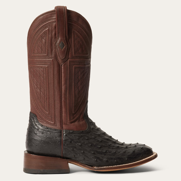Stetson Dillon Ostrich Boots