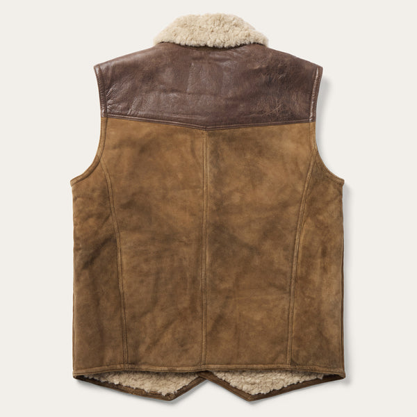 Stetson Distressed Suede Vest