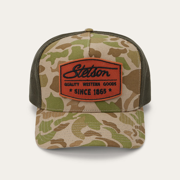 stetson Duck Camo Trucker Cap