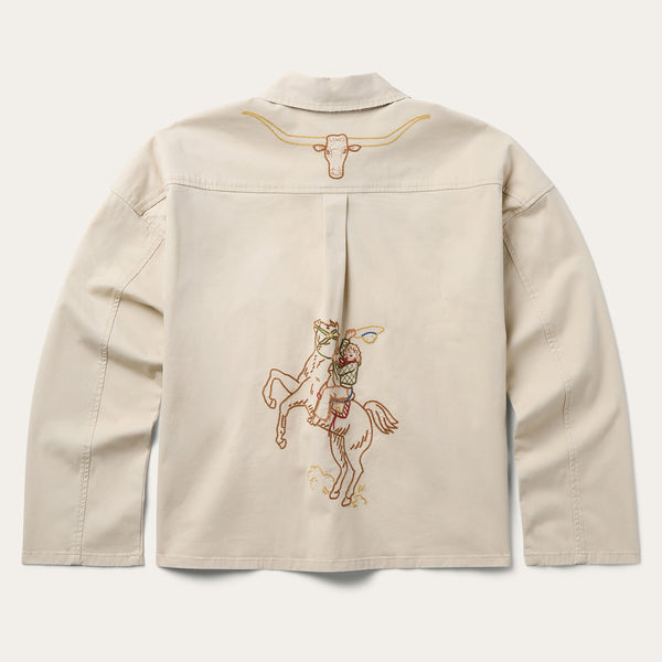 Stetson Embroidered Canvas Utility Jacket