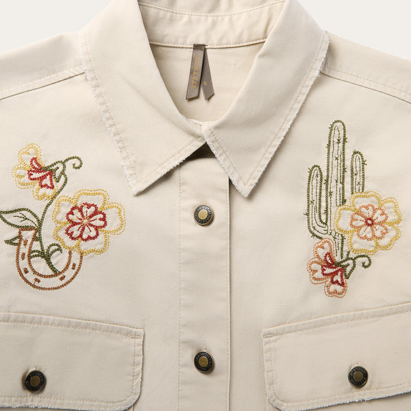 Stetson Embroidered Canvas Utility Jacket