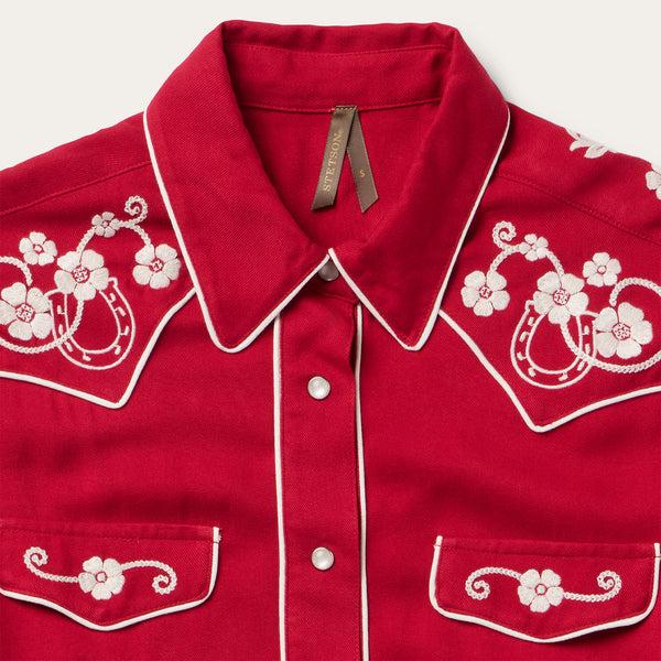 Stetson Embroidered Retro Western Shirt