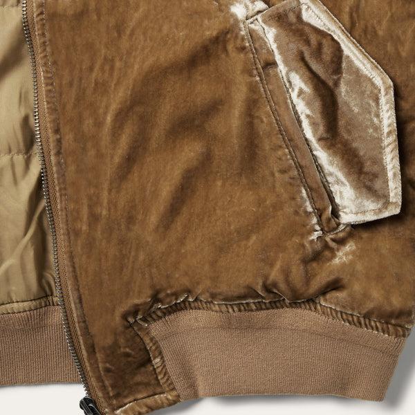 Stetson Embroidered Velvet Bomber Jacket