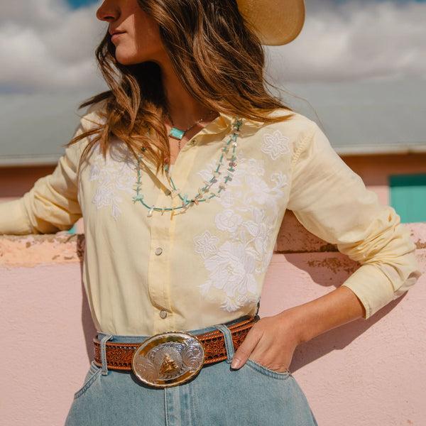 Stetson Embroidered Western Shirt