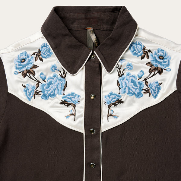 Stetson Embroidered Western Shirt
