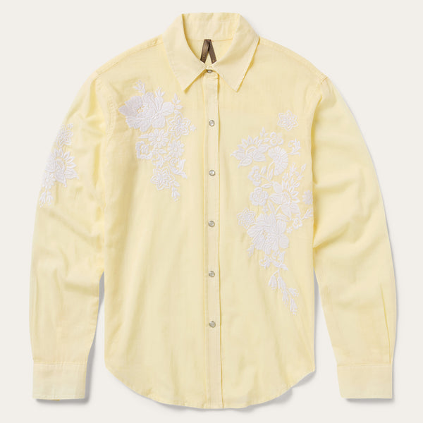 stetson Embroidered Western Shirt