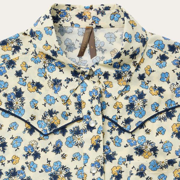 Stetson Field Flowers Print Shirt