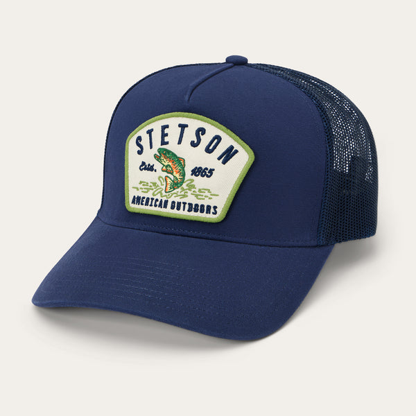 Stetson Fishing Patch Trucker Cap
