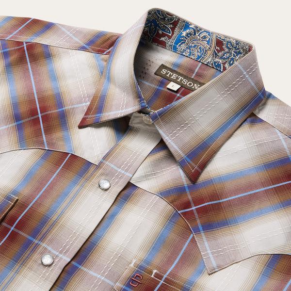 Stetson Forever Plaid Western Shirt