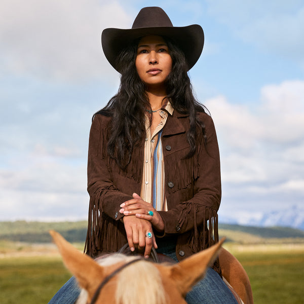 Stetson Fringe Suede Jacket