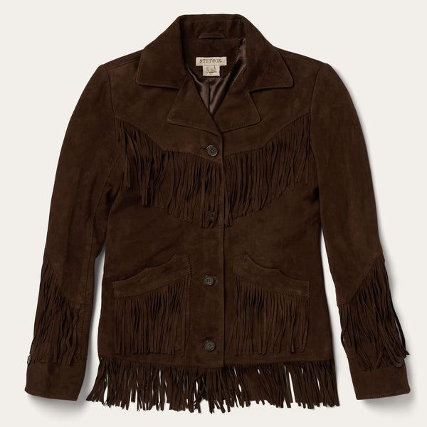 stetson Fringe Suede Jacket