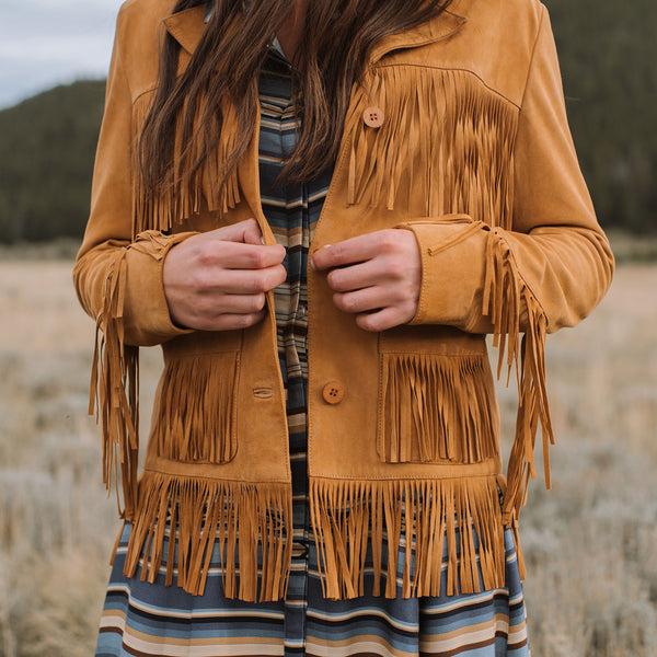 Stetson Fringe Suede Jacket
