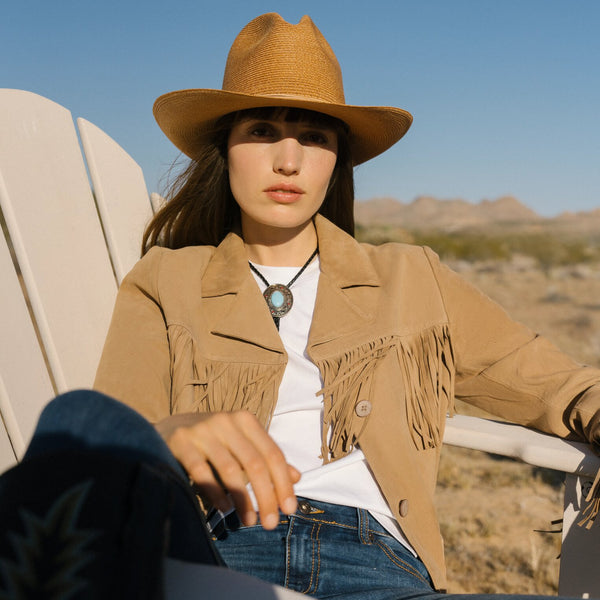 Stetson Fringe Suede Jacket
