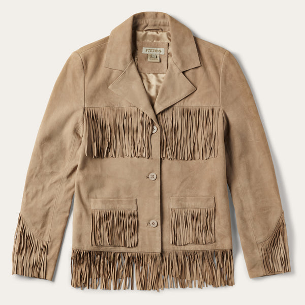 stetson Fringe Suede Jacket