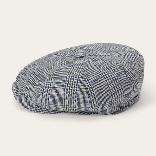 Stetson Glen Check Silk/Cotton 8-Panel Cap