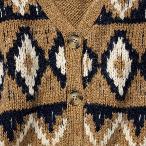 Stetson Gold Aztec Cardigan