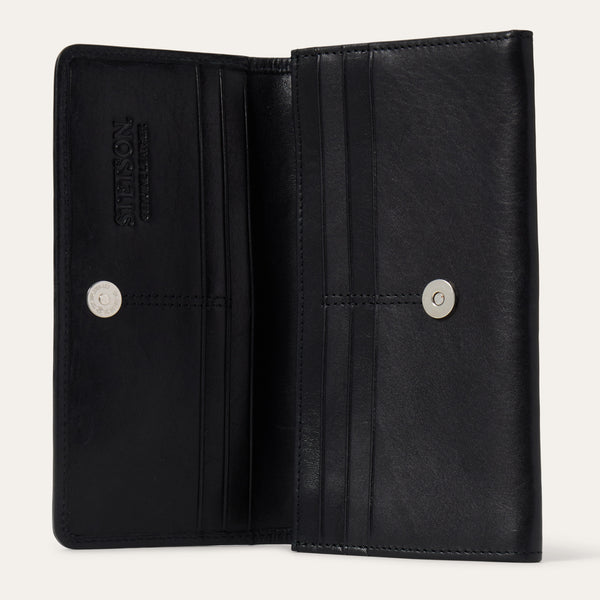 Stetson Hair-On-Hide Front Flap Wallet