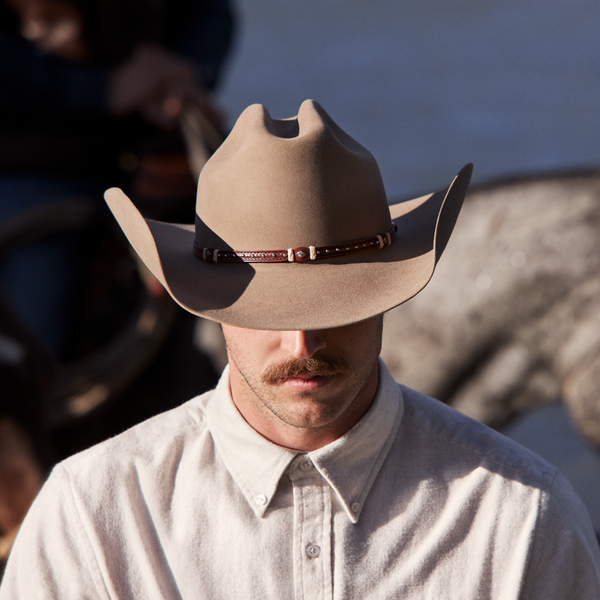 Stetson Heathered Flannel Button-Down Shirt