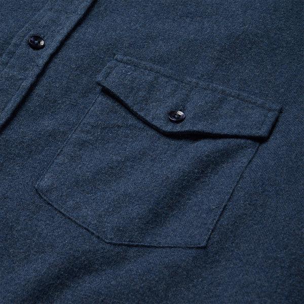 Stetson Heathered Flannel Button-Down Shirt