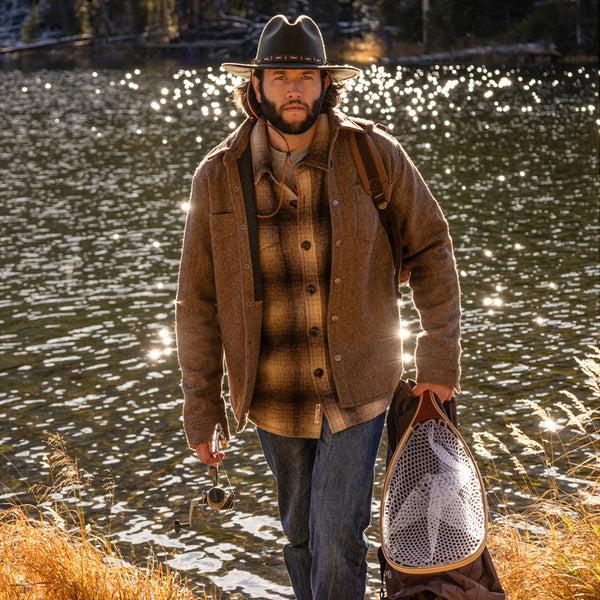 Stetson Herringbone Shirt Jacket