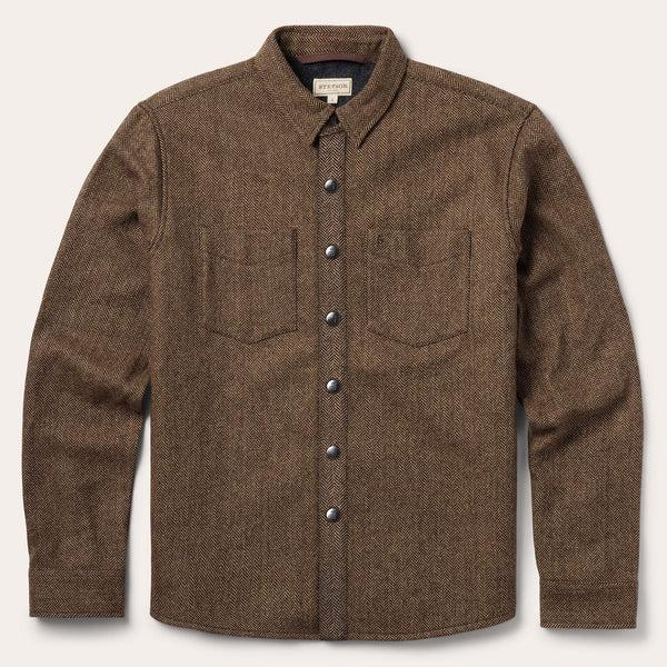 stetson Herringbone Shirt Jacket