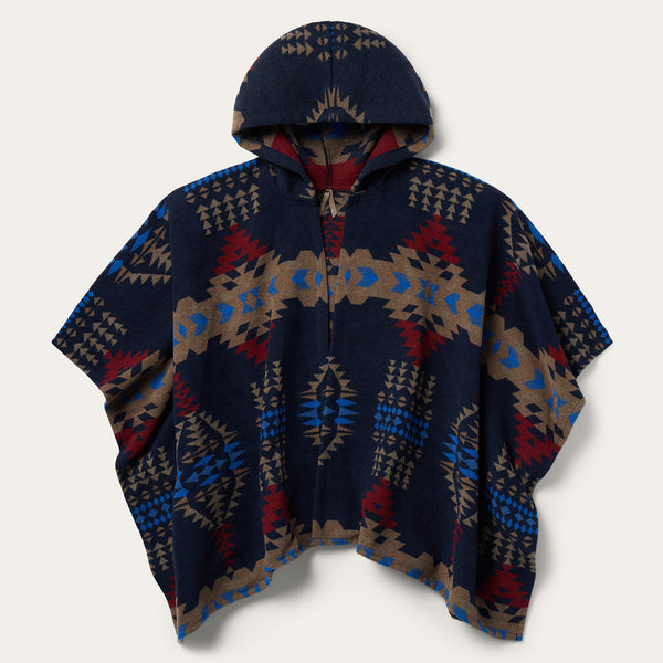 stetson Hooded Serape Blanket Wrap