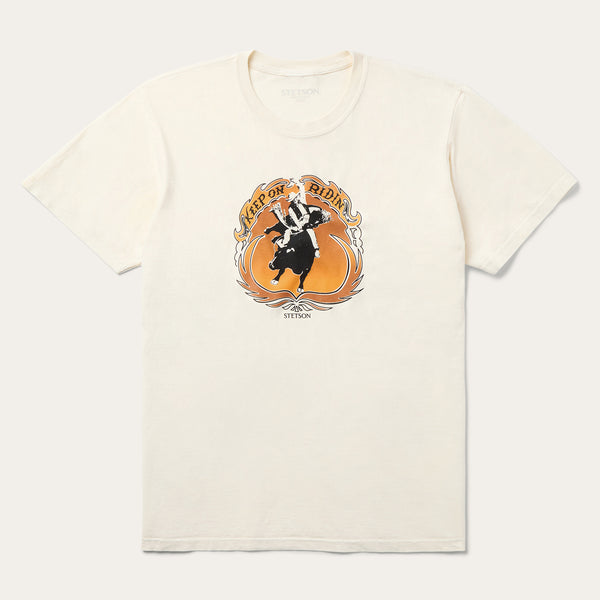 stetson Keep On Ridin Graphic Tee