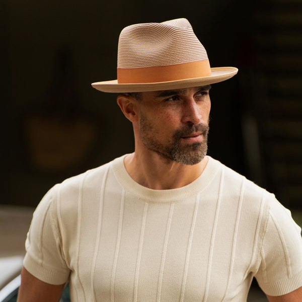 Stetson Latte Milan Fedora