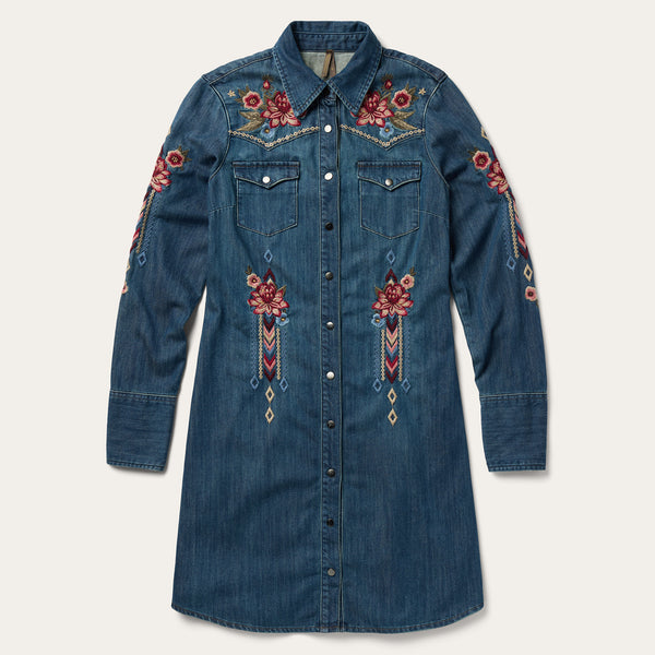 stetson Lavish Denim Shirt Dress