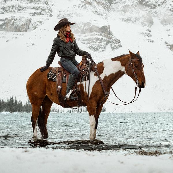 Stetson Leather Bomber Jacket
