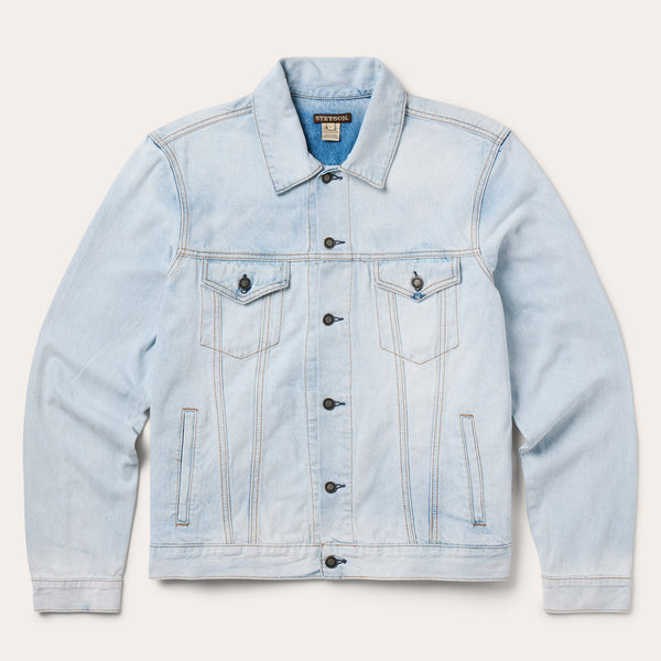 stetson Light Denim Trucker Jacket