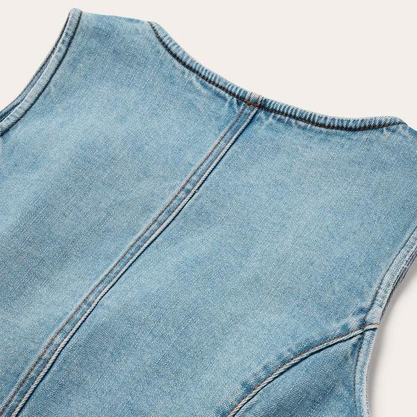 Stetson Light Rinse Denim Vest