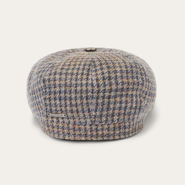Stetson Linen/Cotton Houndstooth Hatteras