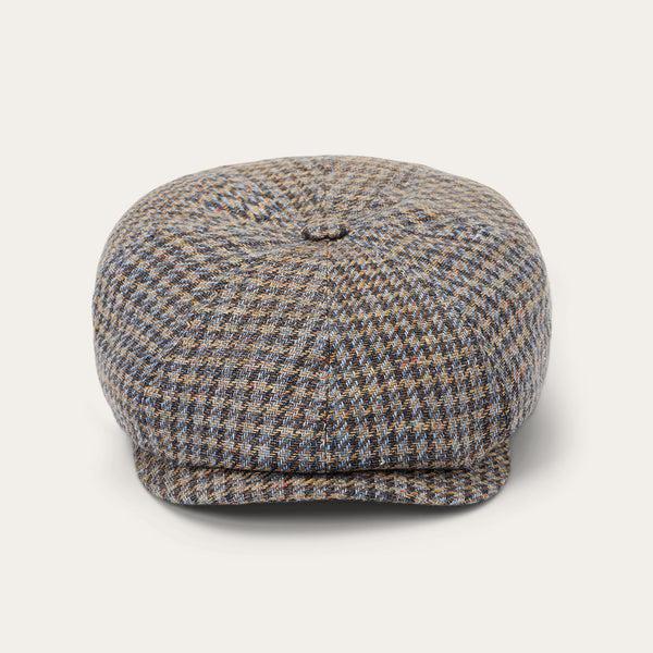 stetson Linen/Cotton Houndstooth Hatteras