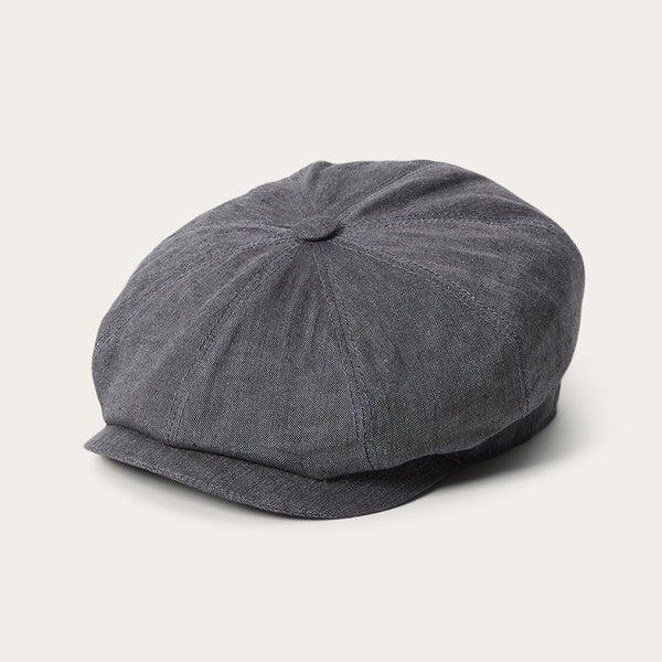 Stetson Linen Hatteras Newsboy